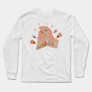 Woman illustration Long Sleeve T-Shirt